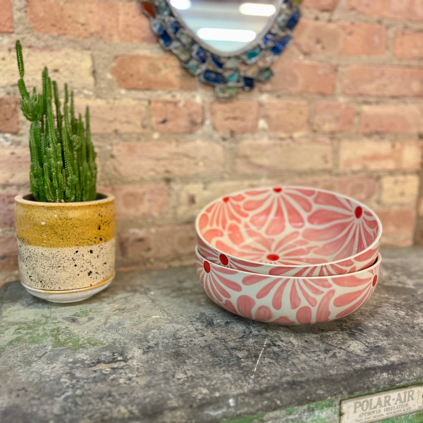 Ready to Ship! Retro Large Bowl