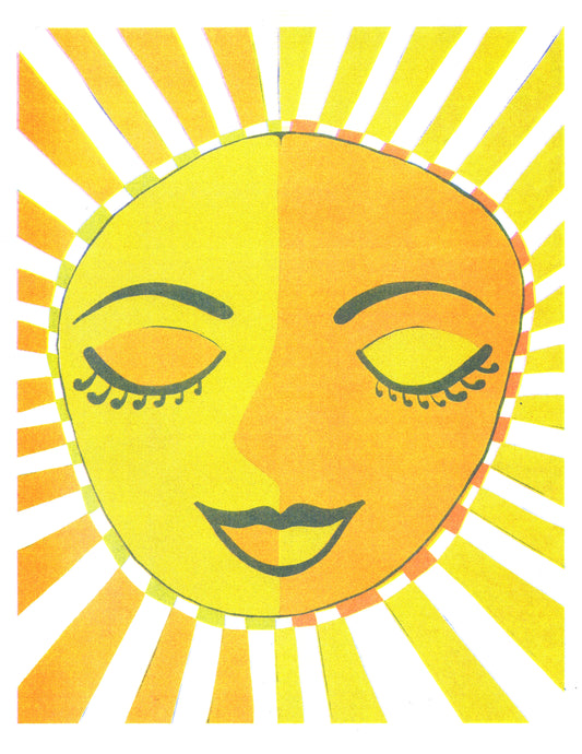 Rise and Shine - Limited Edition Risograph Print